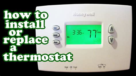 how do you hook up a digital thermostat
